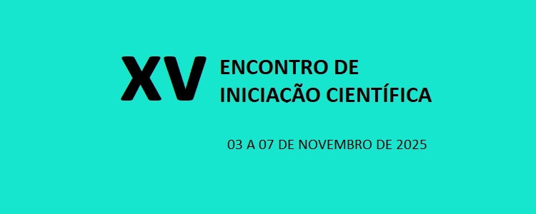 XV Encontro de Iniciação Científica 2025
