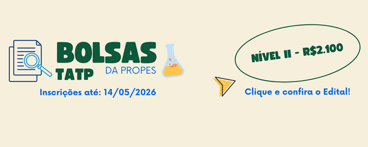 Edital TATP DAPIC 2026 - Inscrições encerradas.