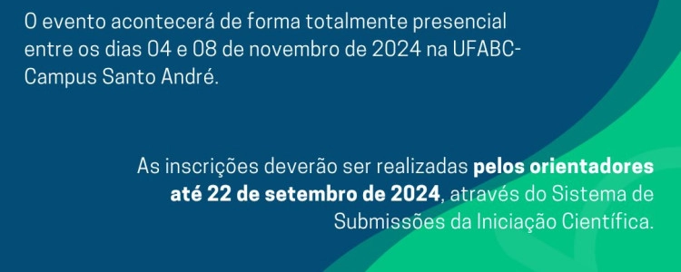 XIV Encontro de Iniciação Científica 2024